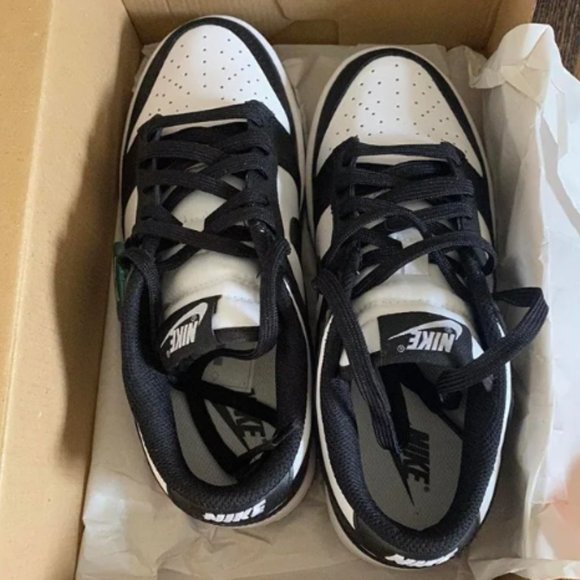 Nike Dunk Panda black white Men's Size 7.5 - Picture 2 of 4